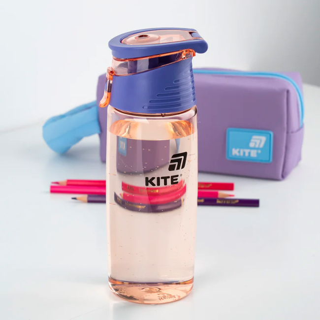 Чашки, стаканы - Бутылка для воды Kite Синяя 550 мл (K25-401-4)#3