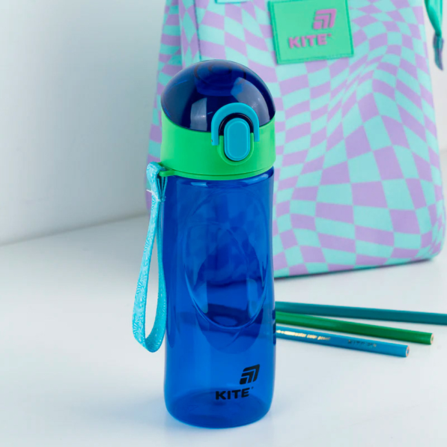 Чашки, склянки - Пляшка для води Kite Синя 530 мл (K25-400-3)#3