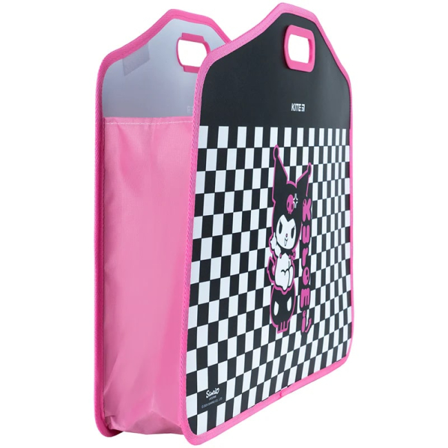 Канцтовары - Портфель на липучках Kite Kuromi A3 (HK24-208)#2