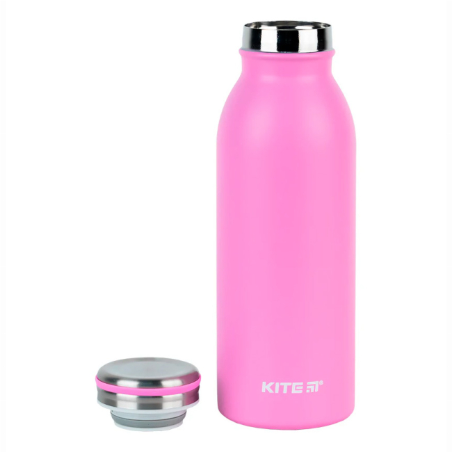 Чашки, склянки - Термос Kite Рожевий 450 мл (K24-1208-2)#2