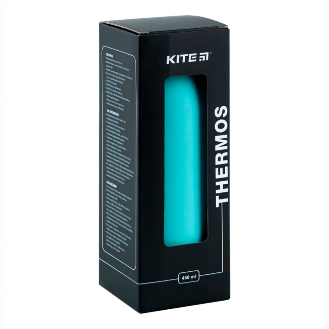 Чашки, стаканы - Термос Kite Мятный 450 мл (K24-1208-4)#4