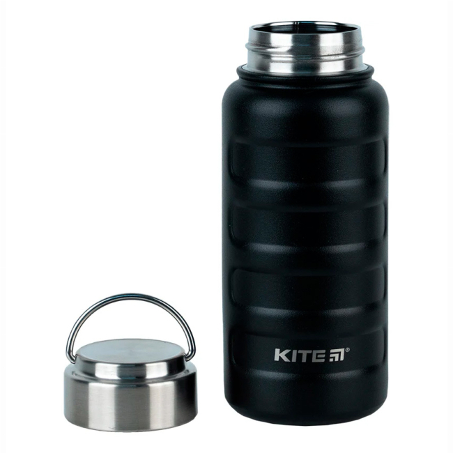 Чашки, склянки - Термос Kite Чорний 500 мл (K24-1204-2)#2