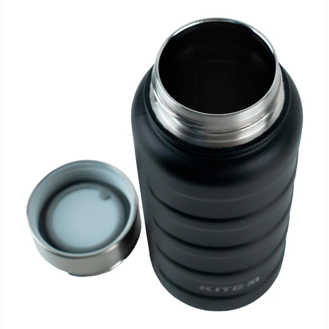 Чашки, склянки - Термос Kite Чорний 500 мл (K24-1204-2)#3