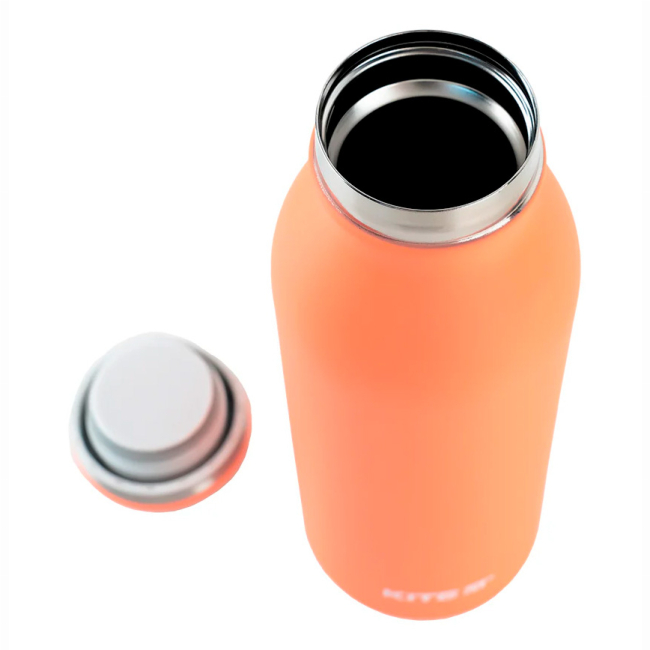 Чашки, склянки - Термос Kite Персиковий 450 мл (K24-1208-1)#3