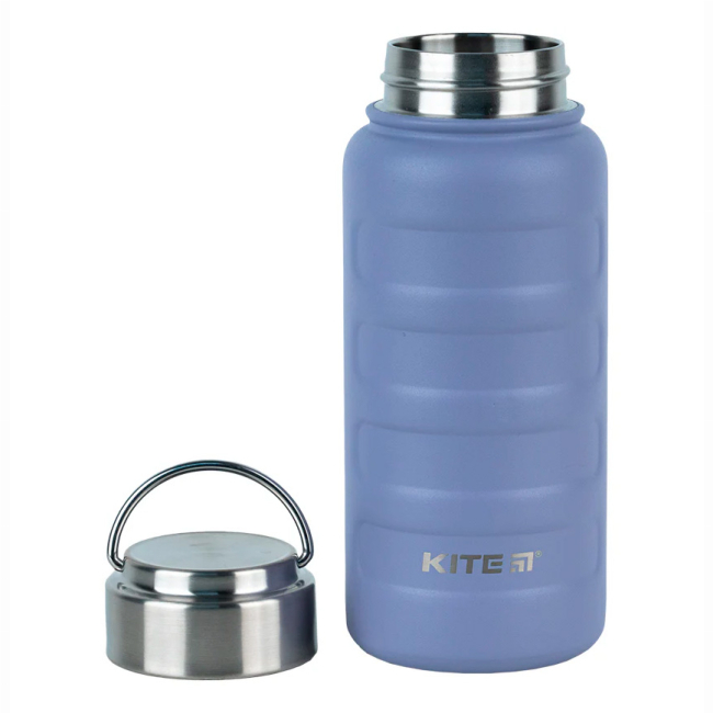 Чашки, склянки - Термос Kite Сіро-фіолетовий 500 мл (K24-1204-3)#2