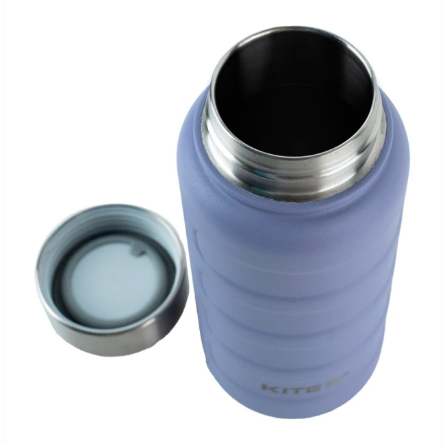 Чашки, склянки - Термос Kite Сіро-фіолетовий 500 мл (K24-1204-3)#3
