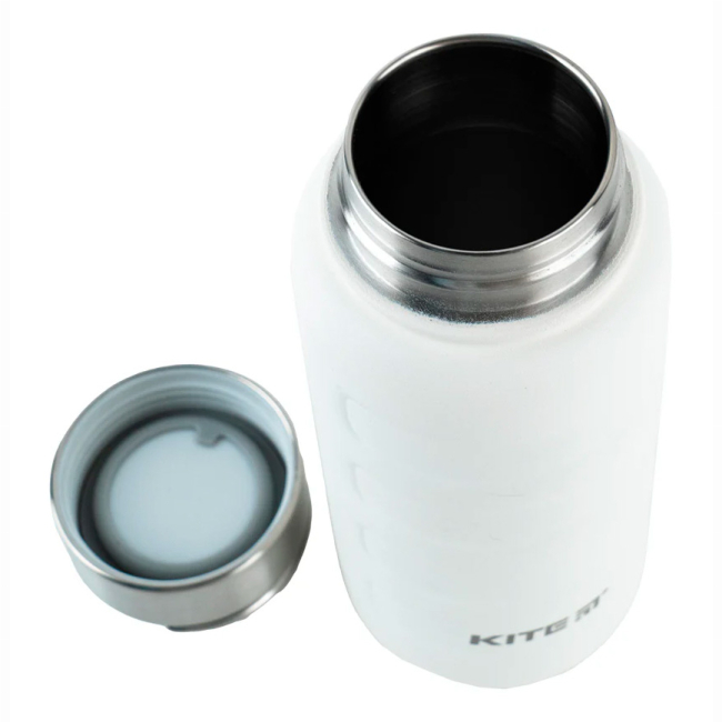 Чашки, склянки - Термос Kite Білий 500 мл (K24-1204-1)#3