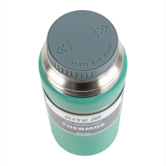 Чашки, стаканы - Термос Kite Зеленый 473 мл (K25-320-2)#3
