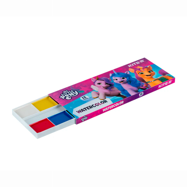 Канцтовары - Краски акварельные Kite My Little Pony 12 цветов (LP23-041)#3