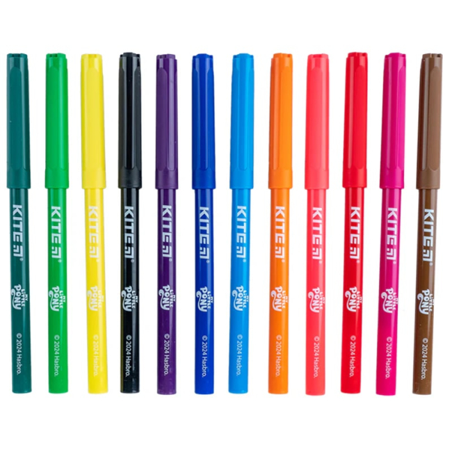 Канцтовары - Набор фломастеров Kite My Little Pony 12 цветов (LP24-447)#2