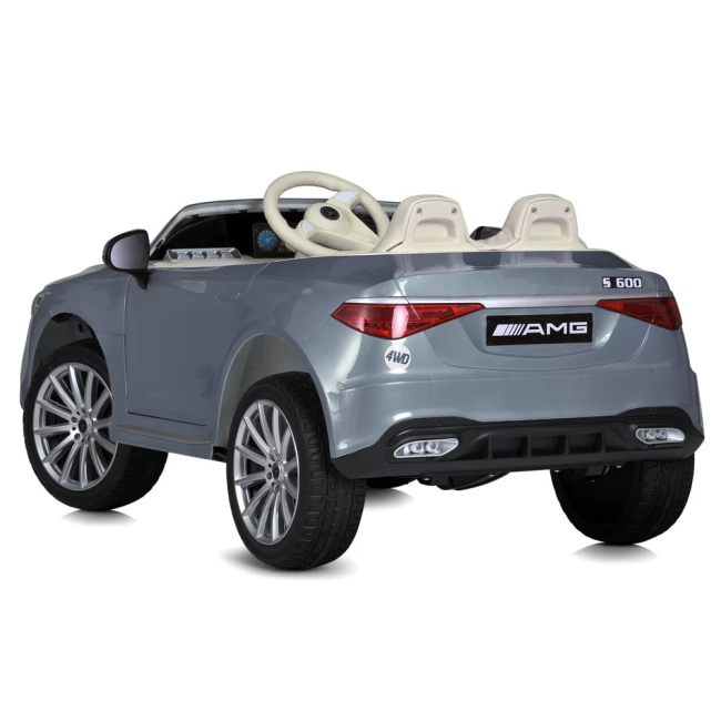 Электромобили - Электромобиль Bambi Racer светло-серый (M 6020EBLR-12)#3