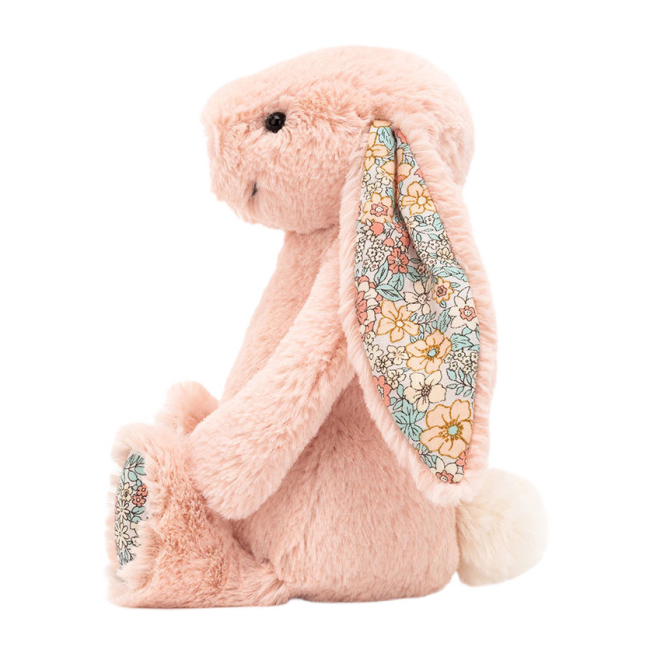 М'які тварини - М'яка іграшка Jellycat Зайчик персиковий S 18 см (BL6BLUN)#2
