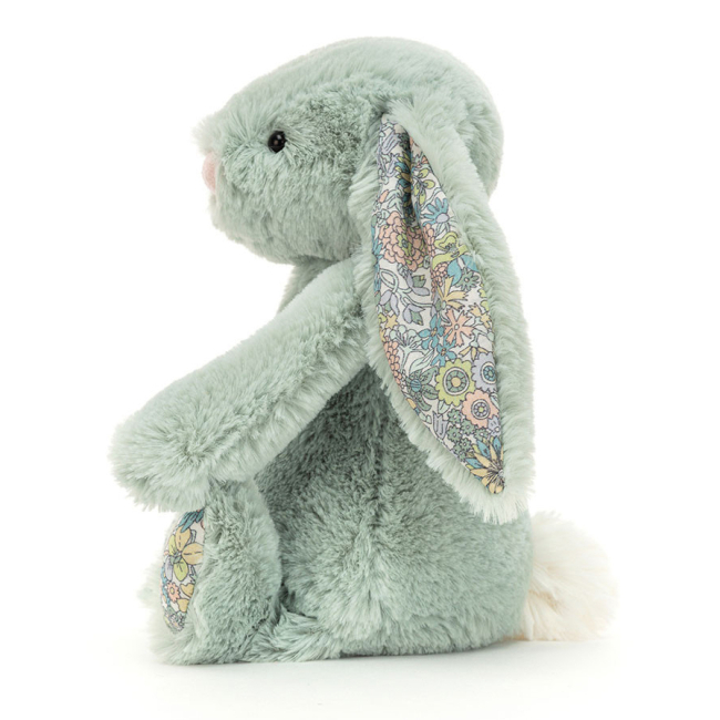М'які тварини - М'яка іграшка Jellycat Зайчик зелений S 18 см (BL6SGN)#2