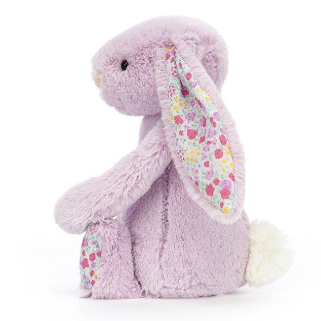 Мягкие животные - Мягкая игрушка Jellycat Зайчик сиреневый S 18 см (BLB6BNLN)#2