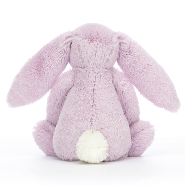 Мягкие животные - Мягкая игрушка Jellycat Зайчик сиреневый S 18 см (BLB6BNLN)#3