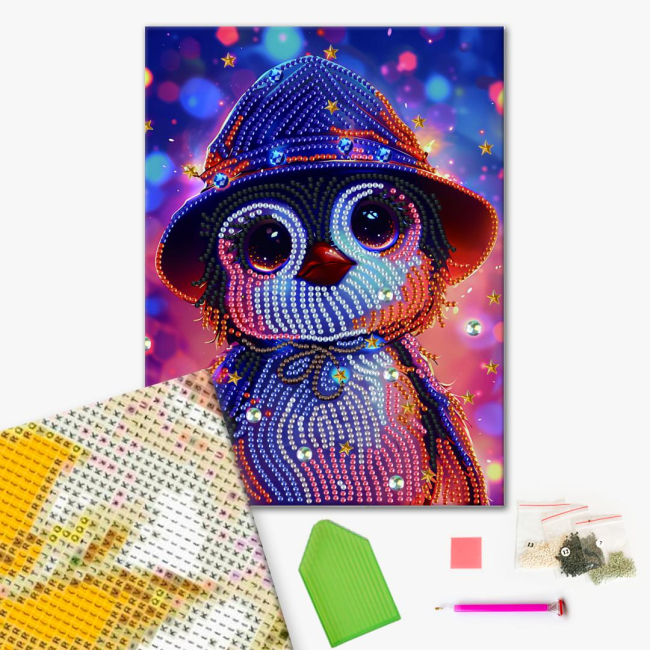 Мозаїка - Алмазна мозаїка Brushme Милий пінгвін (BH007)#2