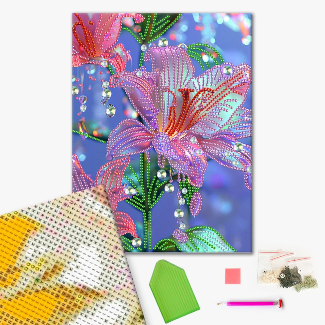 Мозаика - Алмазная мозаика Brushme Нежная лилия (BH040)#2