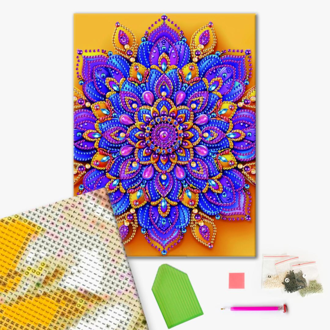 Мозаика - Алмазная мозаика Brushme Нежный цветок (BH018)#2