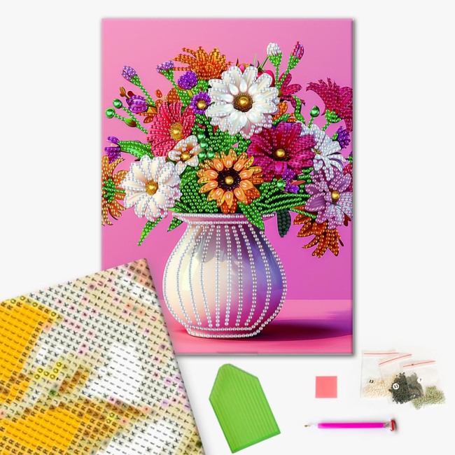 Мозаика - Алмазная мозаика Brushme Букет для настроения (BH026)#2