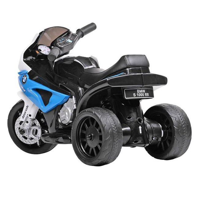 Електромобілі - Мотоцикл Bambi Racer синьо-білий (JT5188L-4)#3