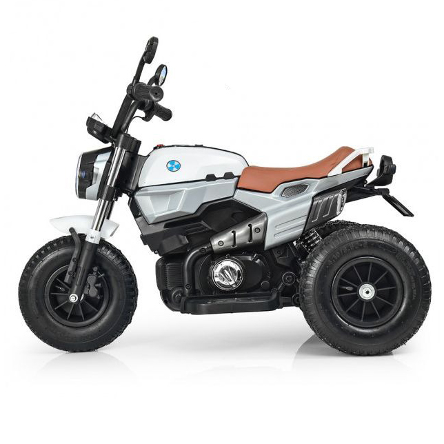 Електромобілі - Мотоцикл Bambi Racer білий (M 3687AL-1)#3