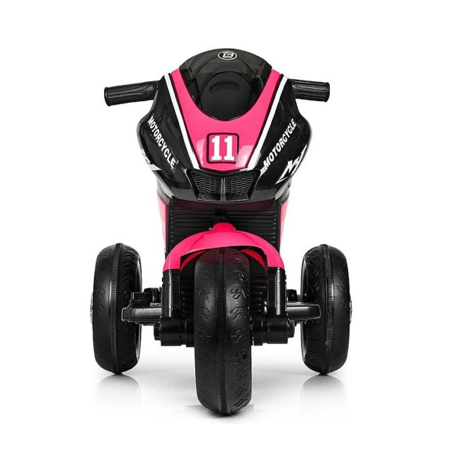 Електромобілі - Мотоцикл Bambi Racer рожевий (M 4135EL-8)#4
