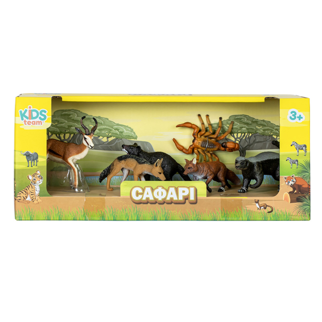 Фигурки животных - Набор фигурок Kids Team Сафари (Q9899-C15/3)#2