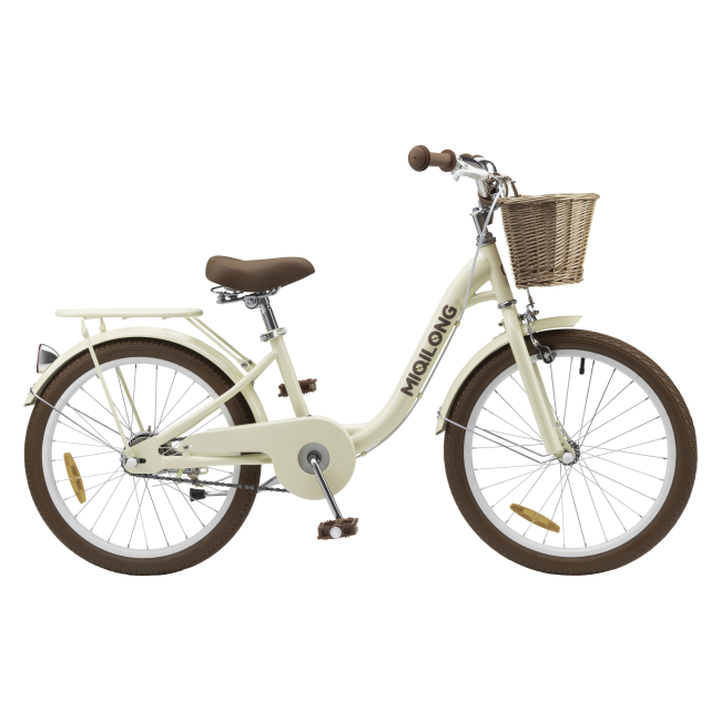 Велосипеды - Велосипед Miqilong LS бежевый (RBB-LS20-BEIGE)#2