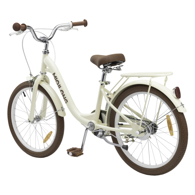 Велосипеды - Велосипед Miqilong LS бежевый (RBB-LS20-BEIGE)#4