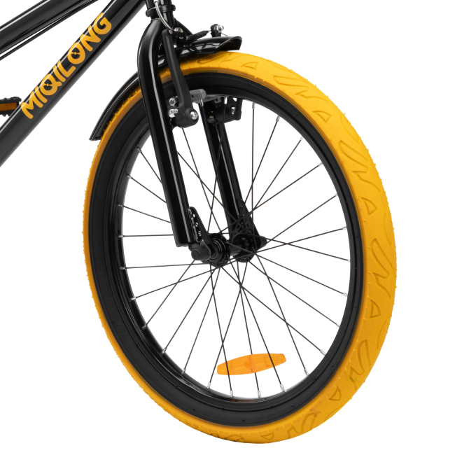 Велосипеди - Велосипед Miqilong ST Чорний 20 (RBB-ST20-BLACK)#5