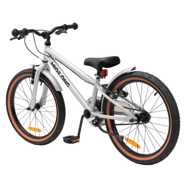 Велосипеды - Велосипед Miqilong ST Серебряный 20 (RBB-ST20-SILVER)#3