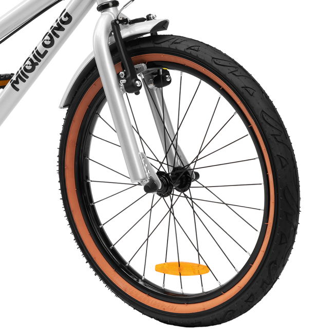 Велосипеды - Велосипед Miqilong ST Серебряный 20 (RBB-ST20-SILVER)#6