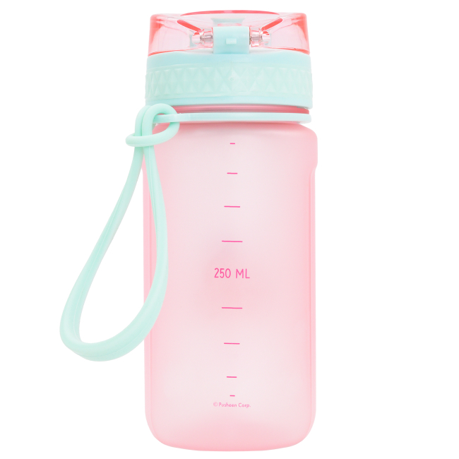 Бутылки для воды - Бутылка для воды Yes Pusheen Soft touch 500 мл розовая (708321)#2