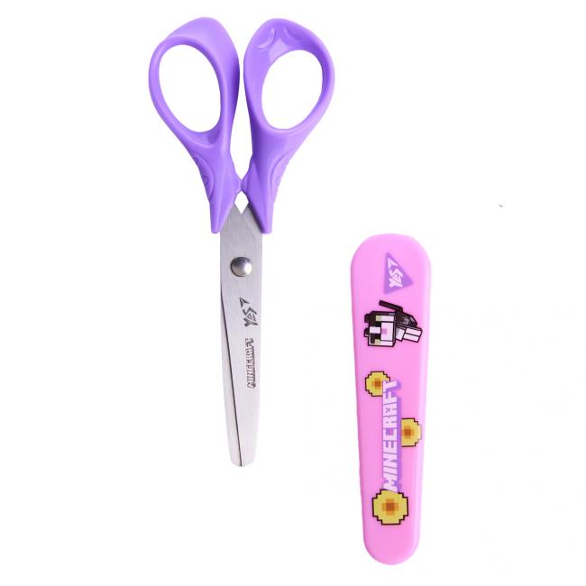Канцтовари - Ножиці Yes Minecraft spring 13 см у футлярі (480464)#3