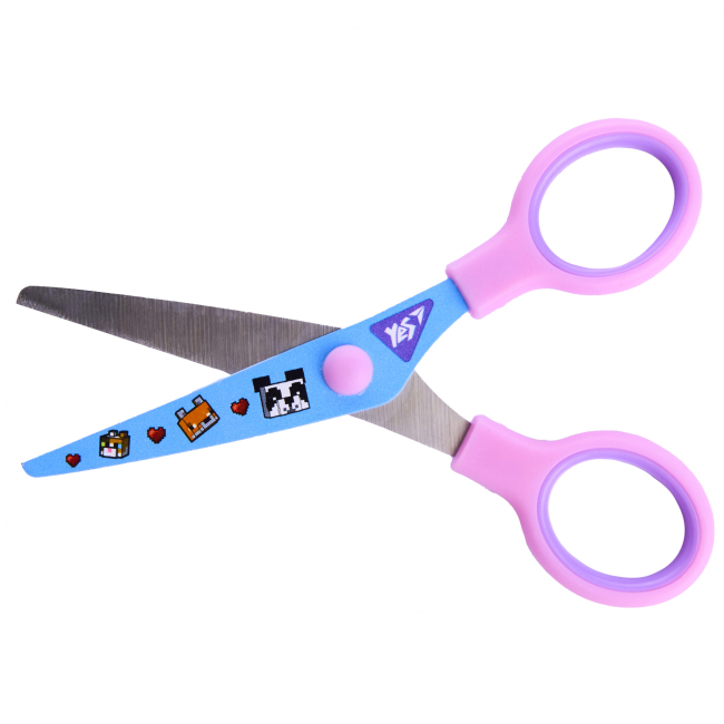 Канцтовары - Ножницы Yes Minecraft spring 13 см с принтом на лезвии (480471)#3