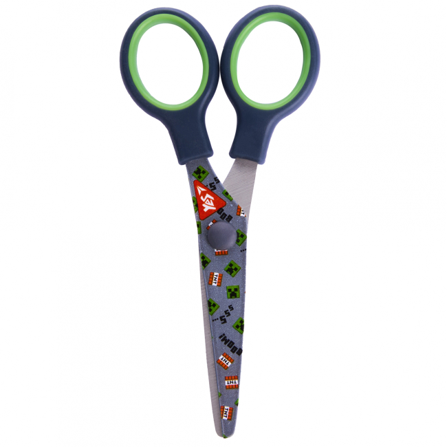 Канцтовари - Ножиці Yes Minecraft 13 см з принтом на лезі (480470)#2