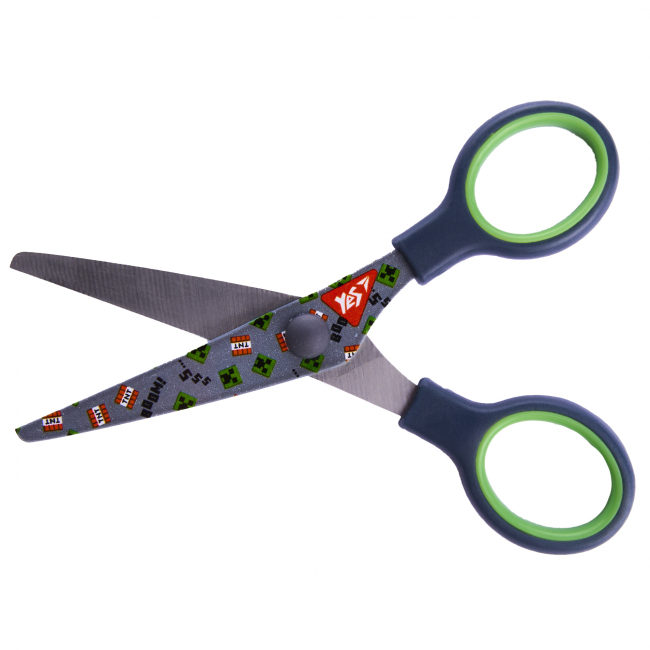 Канцтовари - Ножиці Yes Minecraft 13 см з принтом на лезі (480470)#3