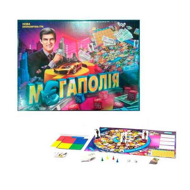 Настільні ігри - Настільна гра Danko toys Мегаполія (DTG6U)#2