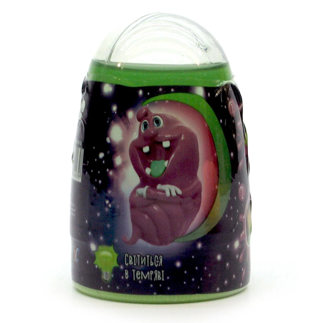 Антистрес іграшки - ​Слайм Danko toys Magnetic Slime Fluffy Slime Crazy Slime Fluoric 3 в 1 в асортименті (SLM-14-01U)#2