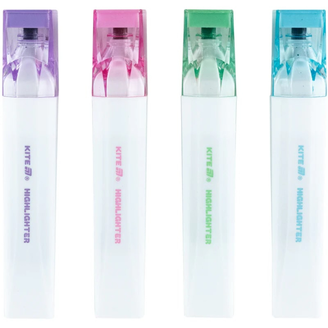 Канцтовары - Набор маркеров Kite Highlighters creative pastel colors (K24-1145-4)#2