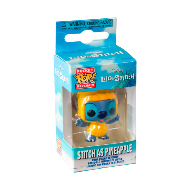 Брелоки - Брелок Funko Pор Лило и Стич Стич с ананасом (87209)#3