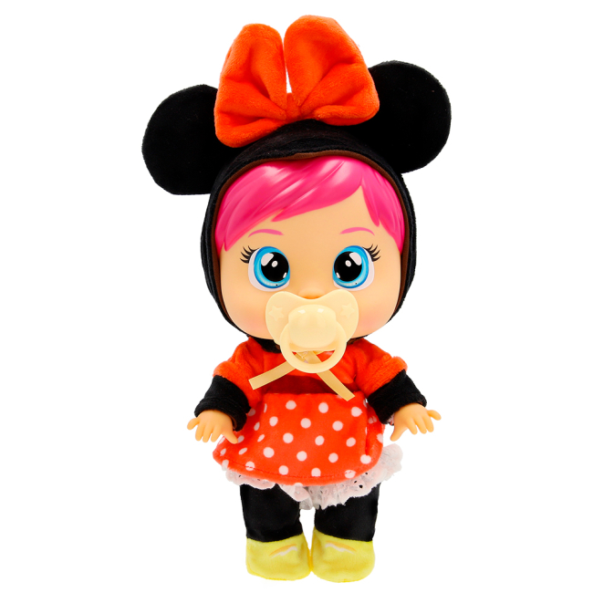 Пупси - Ігровий набір Cry babies Любов і турбота Лялька Плакса Мінні з аксесуарами 26 см (927384)#2