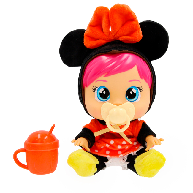 Пупси - Ігровий набір Cry babies Любов і турбота Лялька Плакса Мінні з аксесуарами 26 см (927384)#5