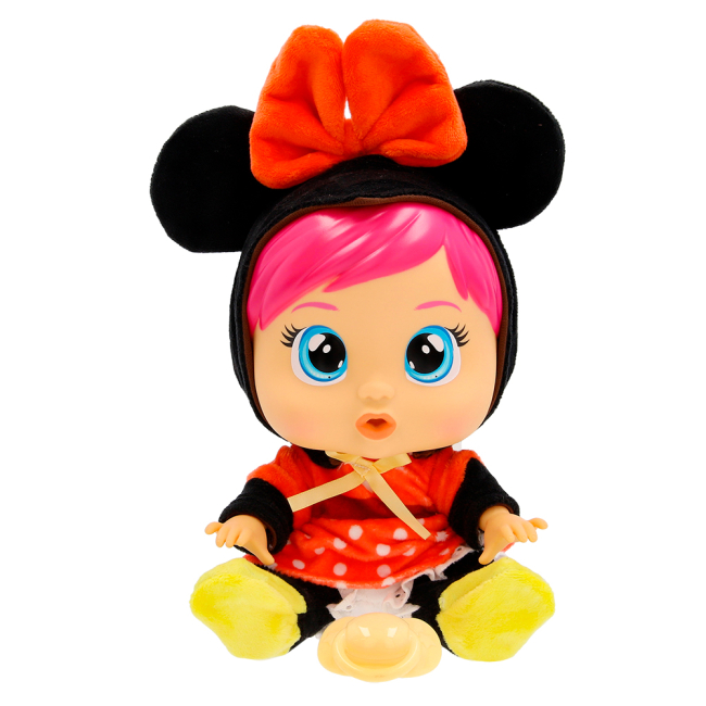 Пупси - Ігровий набір Cry babies Любов і турбота Лялька Плакса Мінні з аксесуарами 26 см (927384)#6