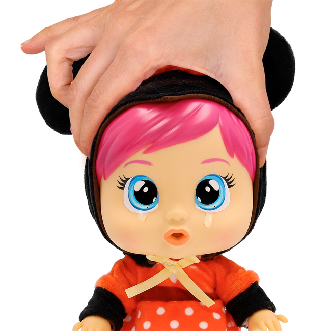 Пупси - Ігровий набір Cry babies Любов і турбота Лялька Плакса Мінні з аксесуарами 26 см (927384)#8