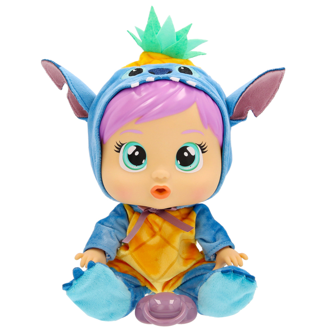 Пупси - Ігровий набір Cry babies Любов і турбота Лялька Плакса Стіч з аксесуарами 26 см (927377)#6