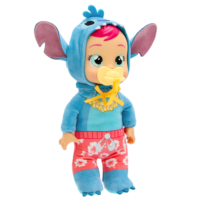 Пупси - Лялька Cry Babies Ніжні обійми Disney Плакса Стіч Гаваї (925564)#2
