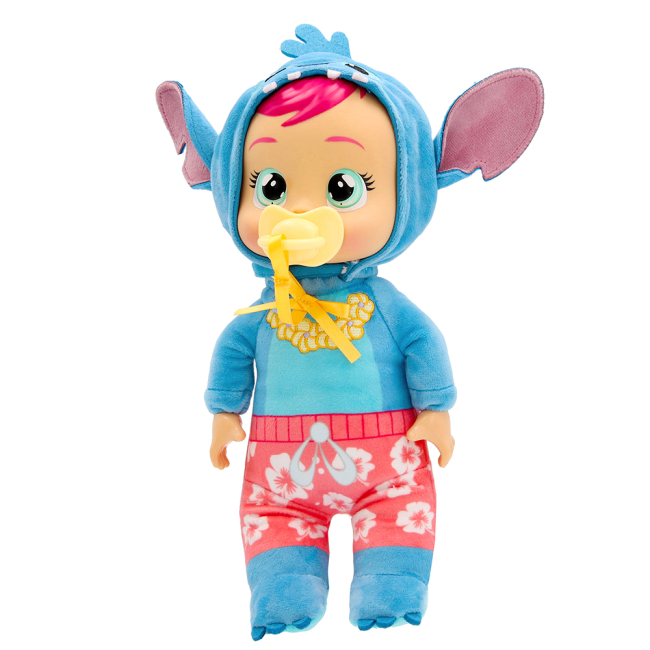 Пупси - Лялька Cry Babies Ніжні обійми Disney Плакса Стіч Гаваї (925564)#5