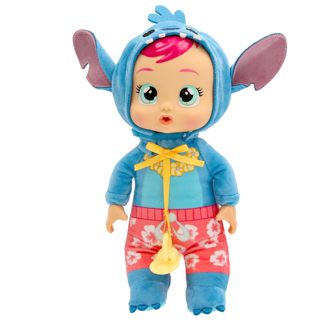 Пупси - Лялька Cry Babies Ніжні обійми Disney Плакса Стіч Гаваї (925564)#6