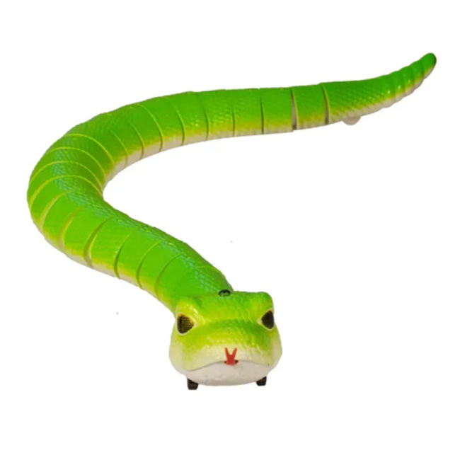 Фигурки животных - Интерактивная игрушка Maya toys Змея зеленая (8904/2)#2